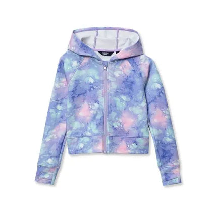 Girls Active Zip Up Track Jacket
