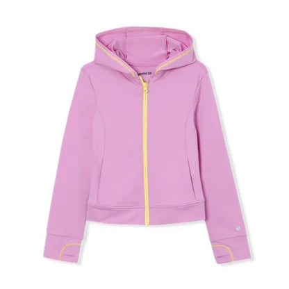 Girls Active Zip Up Track Jacket