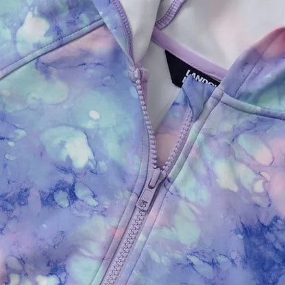 Girls Active Zip Up Track Jacket