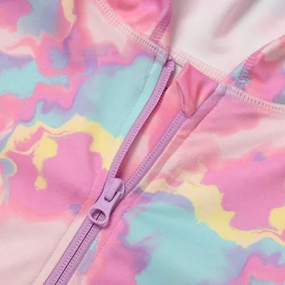 Girls Active Zip Up Track Jacket