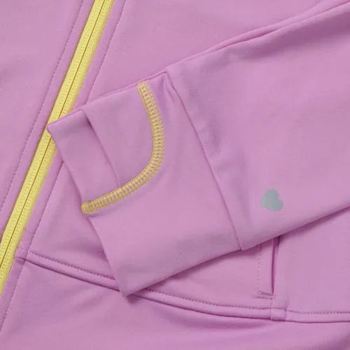 Girls Active Zip Up Track Jacket