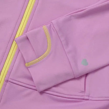 Girls Active Zip Up Track Jacket