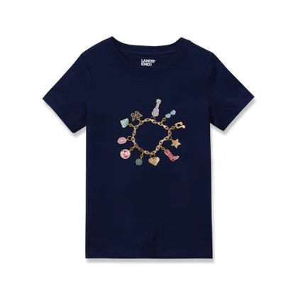 Girls Short Sleeve Graphic Tee