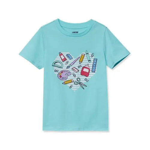 Girls Short Sleeve Graphic Tee