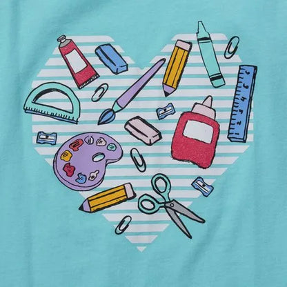 Girls Short Sleeve Graphic Tee