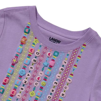 Girls Short Sleeve Graphic Tee