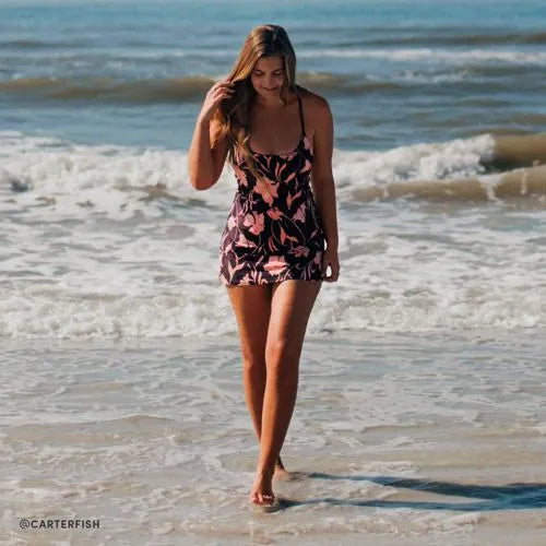 Andie x Lands' End Women's Tugless Fiji Swim Dress