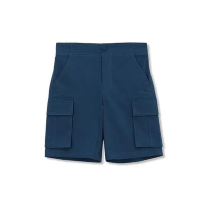 Boys Stretch Canvas Cargo Shorts