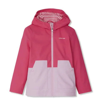 Kids Water Resistant Hooded Slicker Rain Jacket