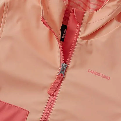 Kids Water Resistant Hooded Slicker Rain Jacket