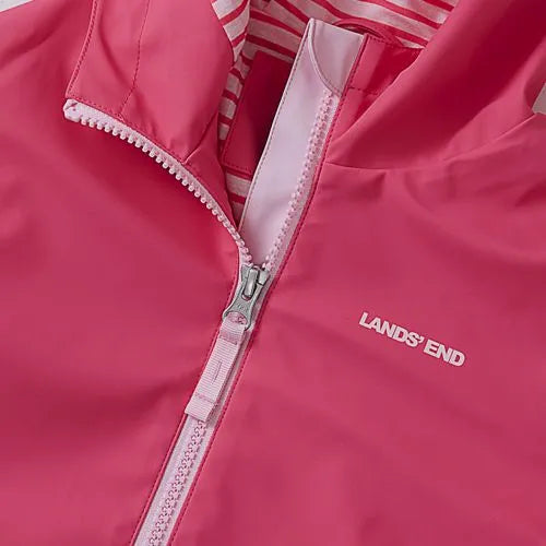 Kids Water Resistant Hooded Slicker Rain Jacket