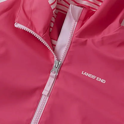Kids Water Resistant Hooded Slicker Rain Jacket
