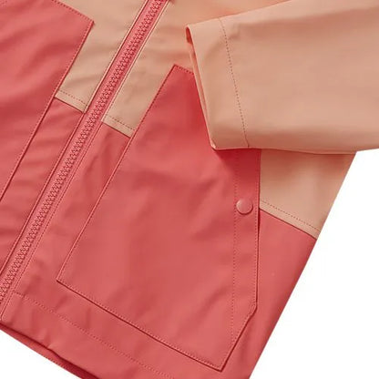 Kids Water Resistant Hooded Slicker Rain Jacket