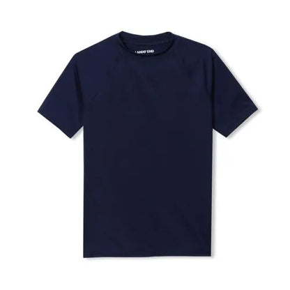 Boys Sunshade UPF 50 Short Sleeve Solid Rash Guard