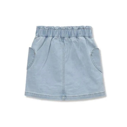 Girls Denim Skirt