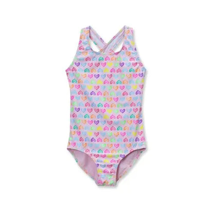 Girls One Piece Swimsuit