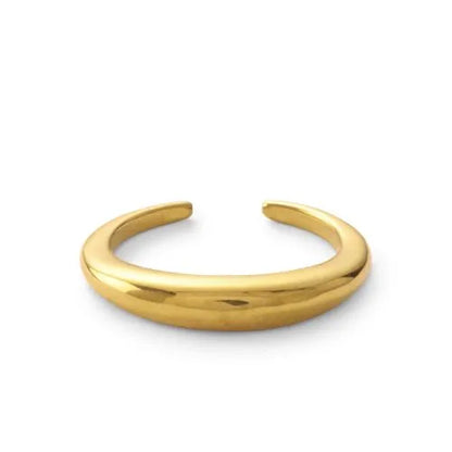 Water-Resistant Adjustable Metal Ring