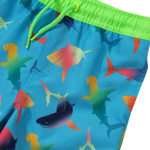 Toddlers Chlorine Resistant Short Sleeve Rashguard Swim Set