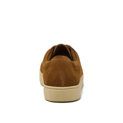 Men's Moc Toe Suede Lace Up Sneakers