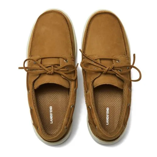 Men's Comfort Leather Slip On Boat Shoes