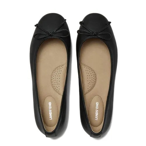 Women's Essential Leather Ballet Flats