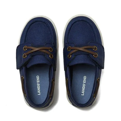 Toddlers Canvas Easy On Boat Shoes