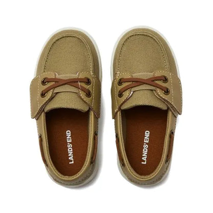 Toddlers Canvas Easy On Boat Shoes