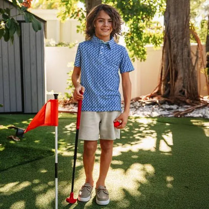 Kids Canvas Easy On Boat Shoes