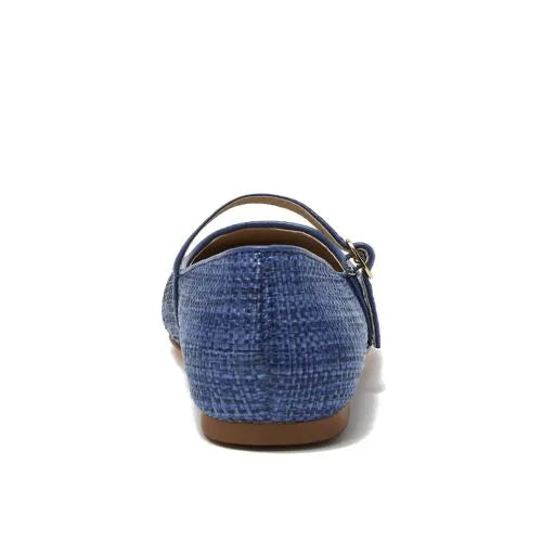 Women's Classic Raffia Mary Jane Flats