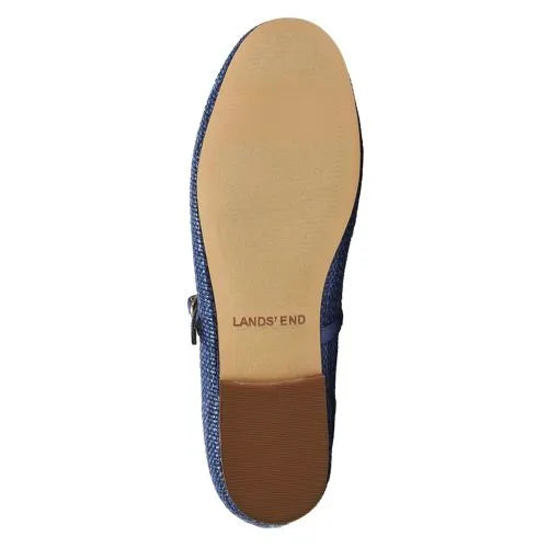 Women's Classic Raffia Mary Jane Flats