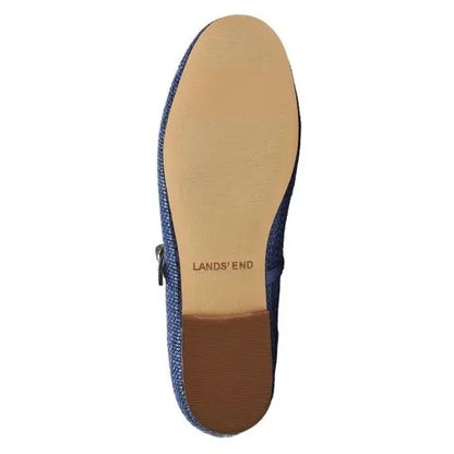 Women's Classic Raffia Mary Jane Flats