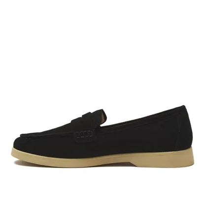 Men's Suede Penny Loafers