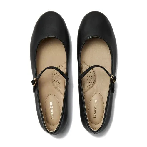 Women's Classic Leather Mary Jane Flats
