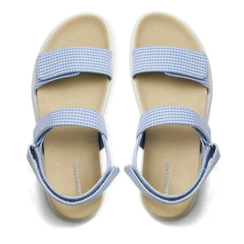 Women's Comfort Adjustable Gingham Sandals