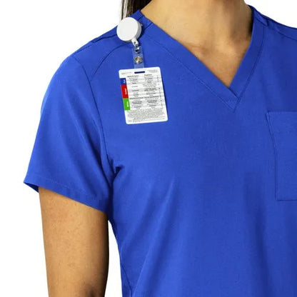 School Uniform Women's Wink W123 Flex-n-Reach V-Neck Scrub Top