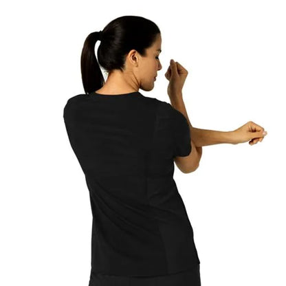 School Uniform Women's Wink W123 Flex-n-Reach V-Neck Scrub Top