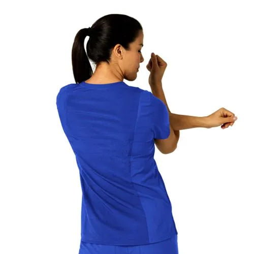 School Uniform Women's Wink W123 Flex-n-Reach V-Neck Scrub Top