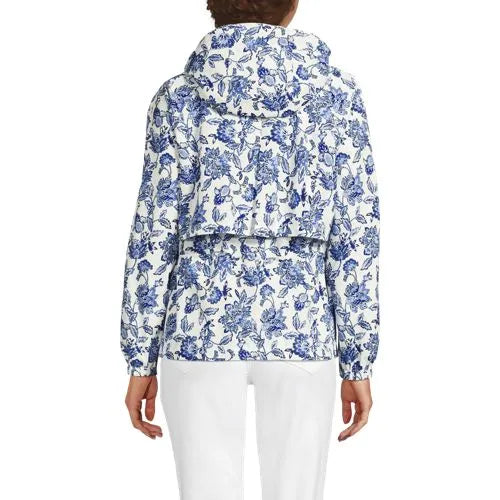 Women's Print Squall Packable Rain Jacket