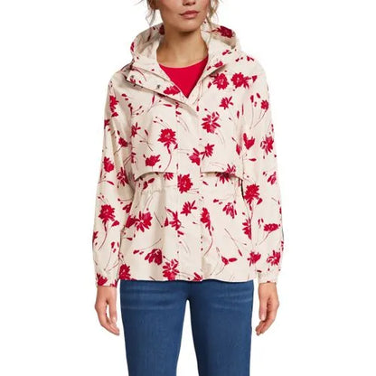 Women's Print Squall Packable Rain Jacket