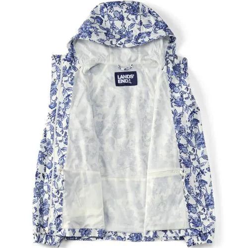 Women's Print Squall Packable Rain Jacket
