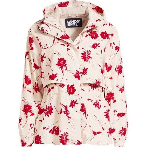 Women's Print Squall Packable Rain Jacket