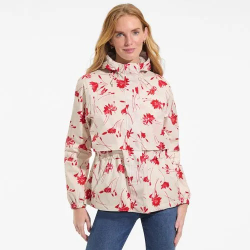 Women's Print Squall Packable Rain Jacket