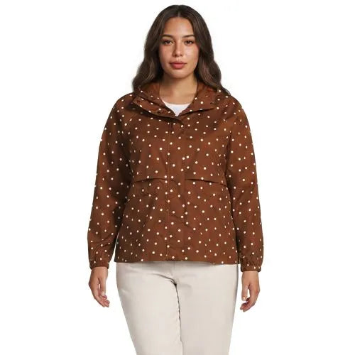 Women's Print Squall Packable Rain Jacket