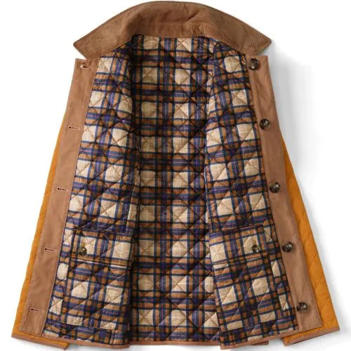 Women's Print Reversible Barn Quilted Insulated Jacket