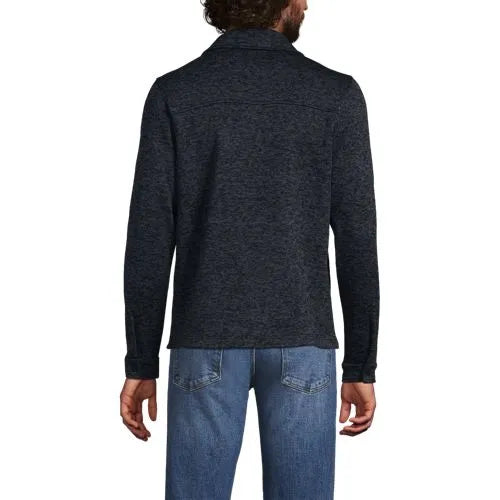 Unisex Sweater Fleece Shirt Jacket
