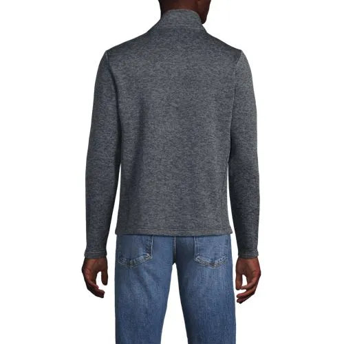 School Uniform Men's Sweater Fleece Zip Front Jacket