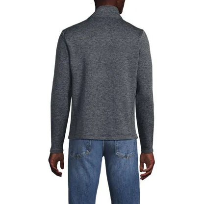 School Uniform Men's Sweater Fleece Zip Front Jacket