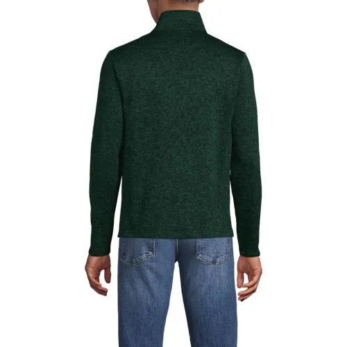School Uniform Men's Sweater Fleece Zip Front Jacket