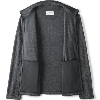 School Uniform Men's Sweater Fleece Zip Front Jacket