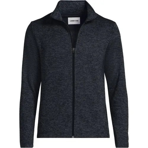 School Uniform Men's Sweater Fleece Zip Front Jacket